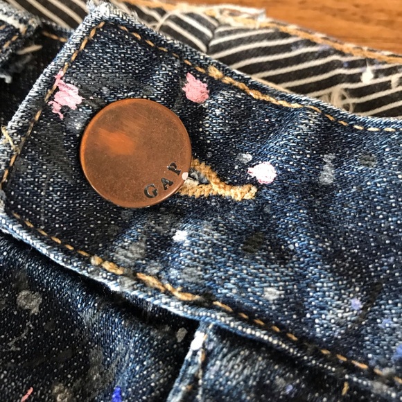 Gap Paint Splattered Miniskirt (sz. 0) - Picture 5 of 5